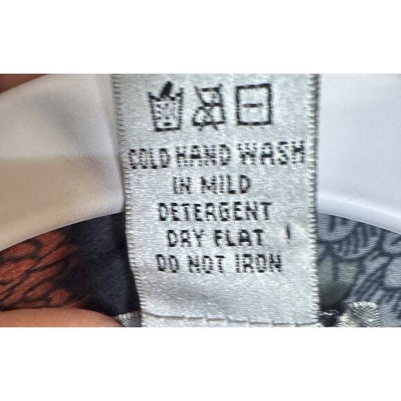 Aris. A Mixed Media Velvet Lagenlook Boho Artsy Patchwork Cardigan Duster Sz L - Picture 8 of 8